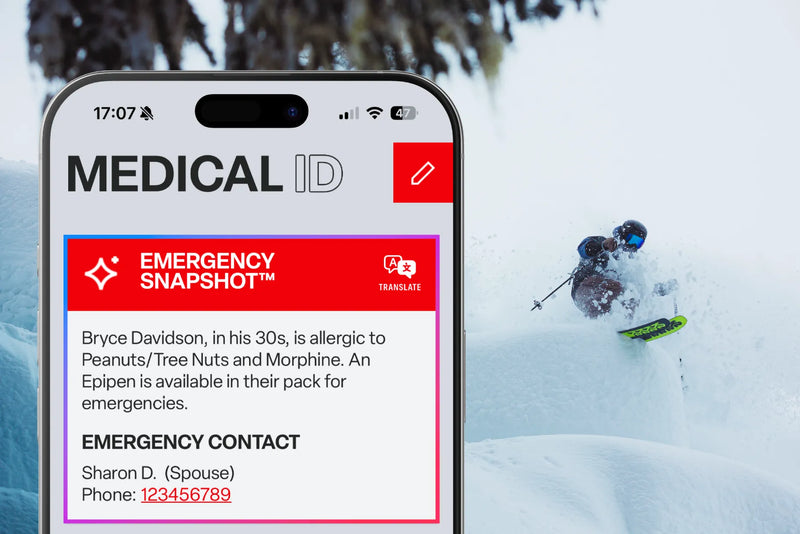 Your Emergency Information, Delivered Instantly